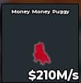 BS11796 Money Money Puggy Rainbow 210M/s