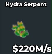 BS11798 Hydra Serpent 220M/s