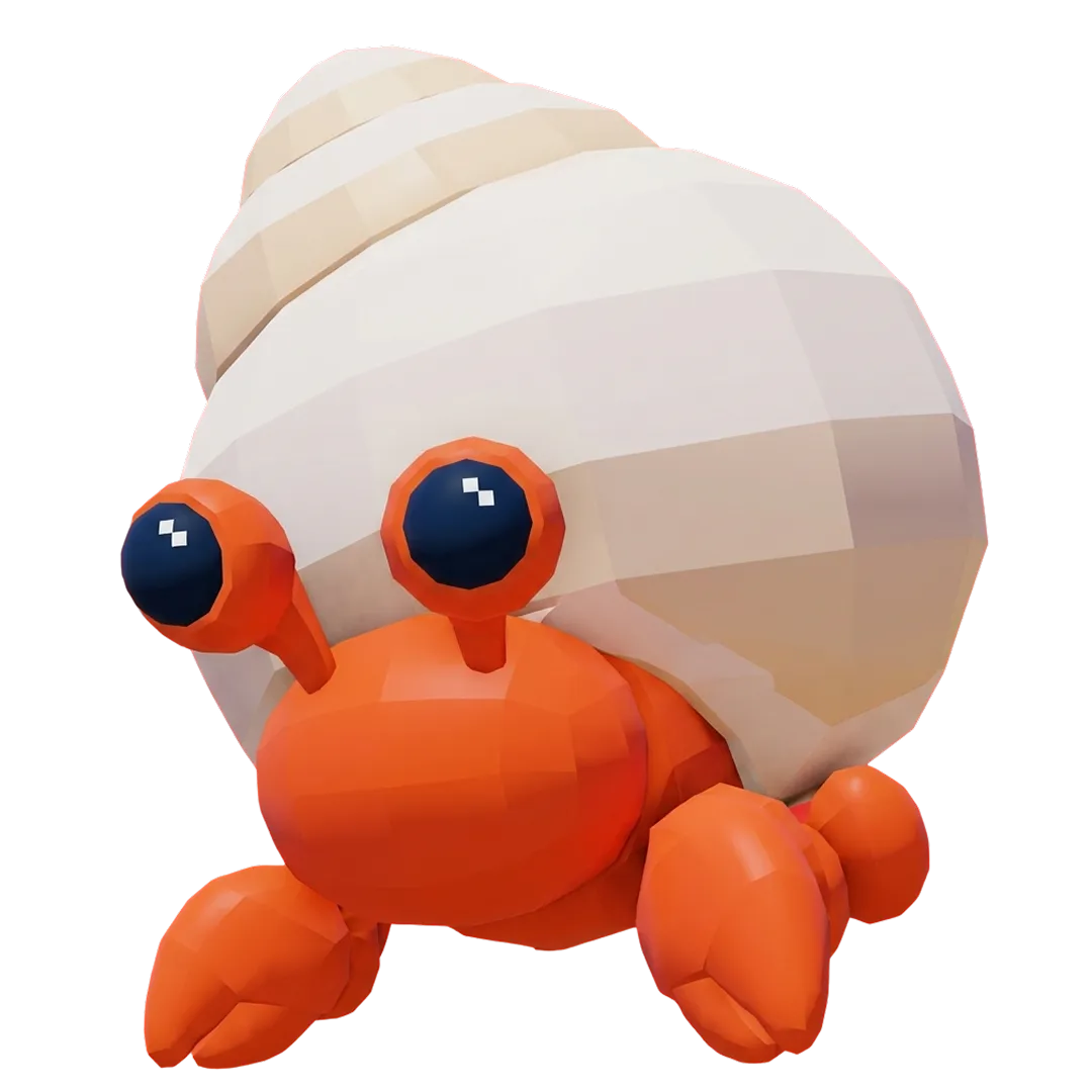 F Hermit Crab