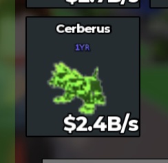 BS11808 Cerberus Radioactive 2.4B/s