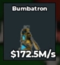 BS11815 Bumbatron 172.5M/s