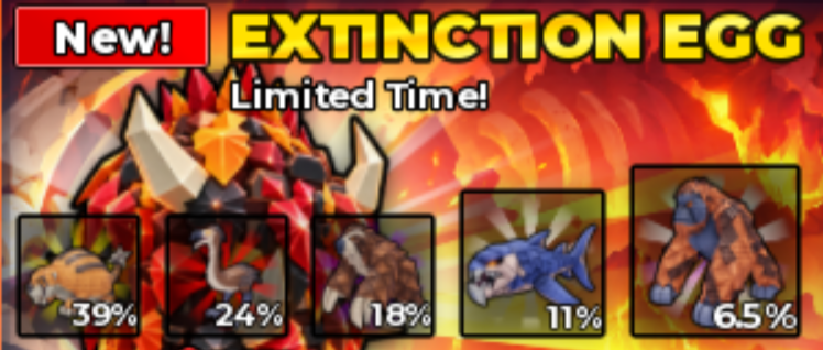 x3 Extinction Egg 249R
