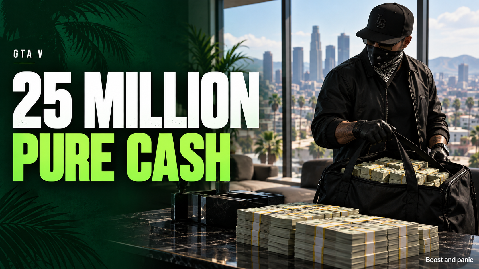 PS5 💎 GTA5 25M Pure Cash Boost 🔥 Fast Delivery ⚡