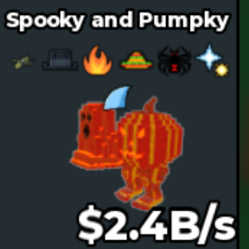 LAVA SPOOKY AND PUMPKY 2.4B/S (SPIDER + 6 TRAITS) – STEAL A BRAINROT – FAST DELIVERY & TRUSTED #J2QF9K
