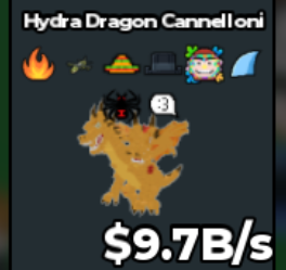 HYDRA DRAGON CANNELLONI 9.7B/S (SPIDER + 7 TRAITS) – STEAL A BRAINROT – FAST DELIVERY & TRUSTED #X5VT7N