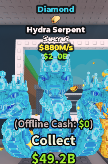 DIAMOND HYDRA SERPANT 880M/S (TACO) – STEAL A BRAINROT – FAST DELIVERY & TRUSTED #N4XW9V