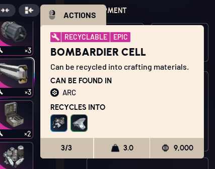bombardier cell