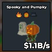 BS11837 Spooky and Pumpky Pumpkin Pumpkin Traits Rare 1.1B/s