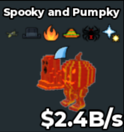 LAVA SPOOKY AND PUMPKY 2.4B/S (SPIDER + 6 TRAITS) – STEAL A BRAINROT – FAST DELIVERY & TRUSTED #J2QF9K