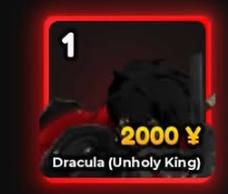 Dracula (Unholy King) / Alucard - Anime Adventures