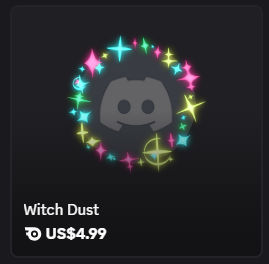 Witch Dust Avatar $4.99 / Gifting Method