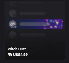 Witch Dust Nameplate $4.99 / Gifting Method