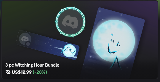 Witching Hour Bundle $12.99 / Gifting Method