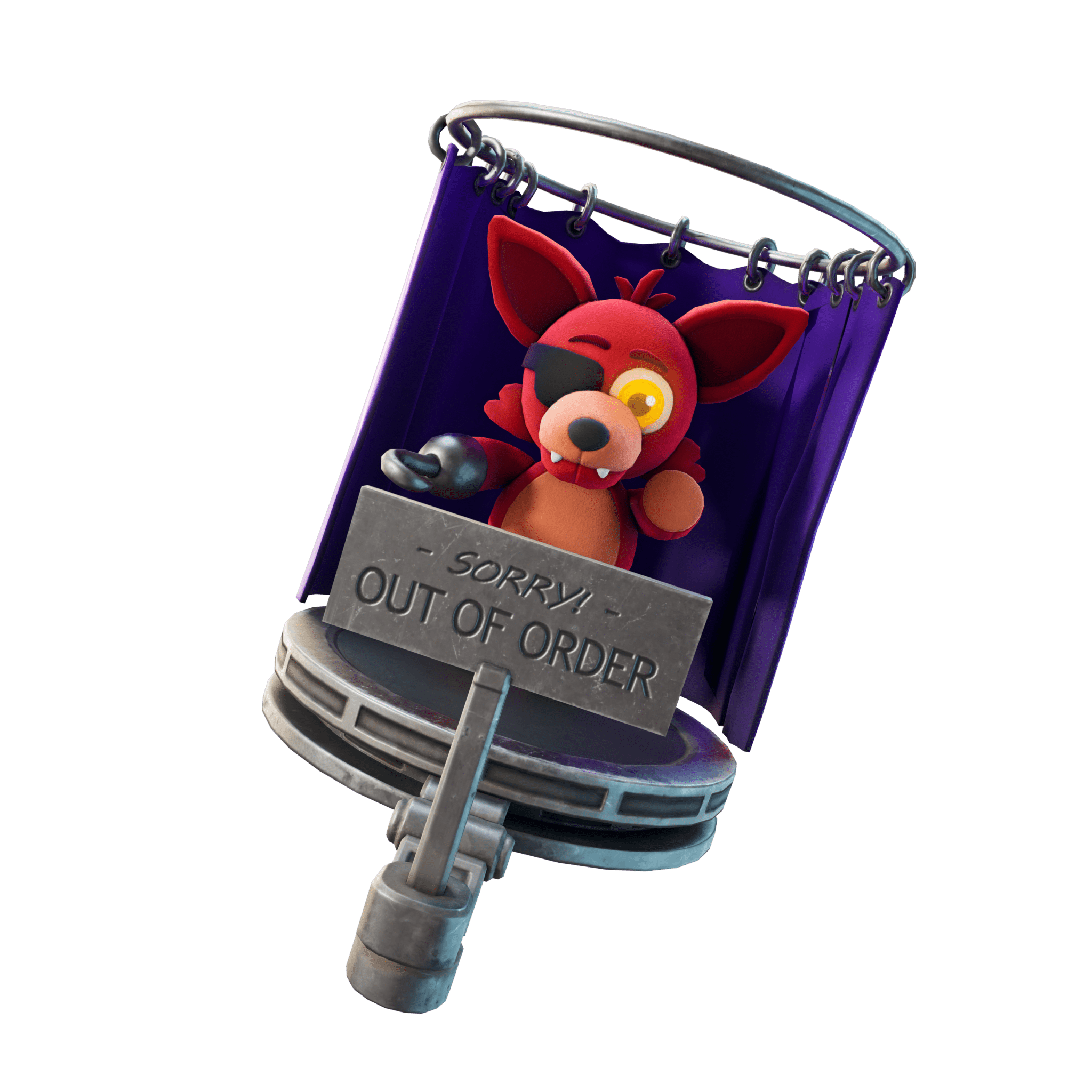 Fortnite Gifting: Foxy's Side Stage (300 V-Bucks) | READ DESCRIPTION