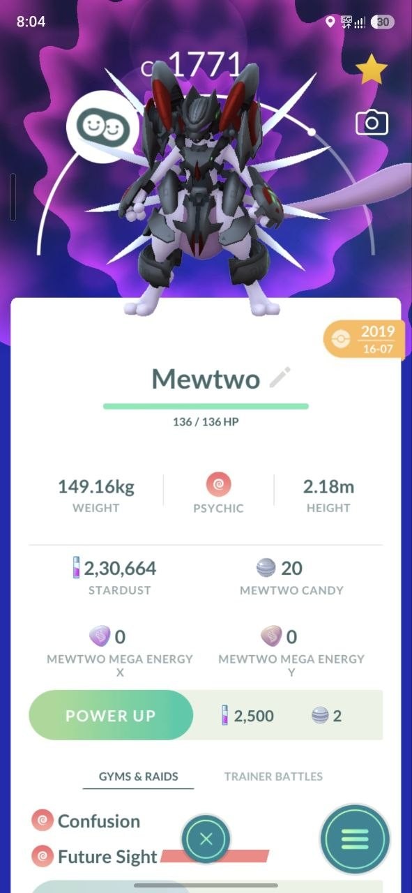 ✨ ARMORED MEWTWO ( 2019-2020 YEARS ) ANDROID $ IOS BOTH ✨