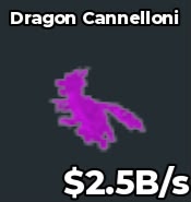 BS11876 Dragon Cannelloni Rainbow 2.5B/s