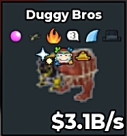 BS11884 Duggy Bros 3.1B/s