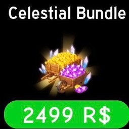 Anime Fighting Simulator: Endless | CELESTIAL BUNDLE | 2499 Robux
