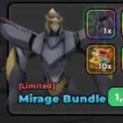 Anime Warriors 3 | Mirage Bundle | 1999 Robux