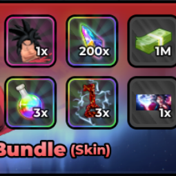Anime Warriors 3 | Otherworldly Bundle Skin | 3999 Robux