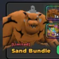 Anime Warriors 3 | Sand Bundle | 1999 Robux