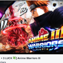 Anime Warriors 3 | secret hunter + shiny hunter+ update 2 bundle | 3497 Robux