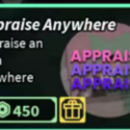 Fisch | Appraise Anywhere | 499 Robux | Item type: Other