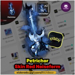 Fisch | Petrichor | Limited Skin ROD for Noiseform | 1599 Robux | Item type: Other