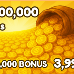 Hypershot | COINS / 4M COINS | 3999 Robux