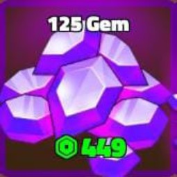 King Legacy | 125 GEMS | 449 Robux