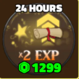 King Legacy | x2 EXP 24 HOUR | 1299 Robux
