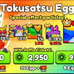 Pet Simulator 99 | Tokusatsu Egg 35 Eggs | 2950 Robux | Item type: Other; Items Rarity: Other; Pet Power: Other