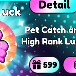 Roblox | SUPER LUCK | 599 Robux | Game: Catch a Monster