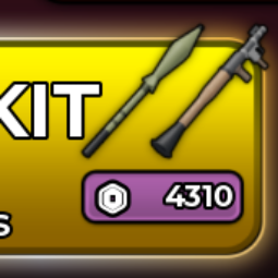 Roblox | RPG KIT | 4310 Robux | Game: BlockSpin