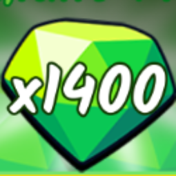 Roblox | Survive The Apocalypse - Giant Pile of Emeralds | 1599 Robux | Game: Other