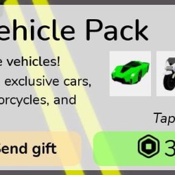 Roblox | Vehicle Pack - Brookhaven | 799 Robux | Game: Other