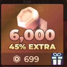 Roblox | DOORS>KNOBS>6000 | 699 Robux | Game: Other