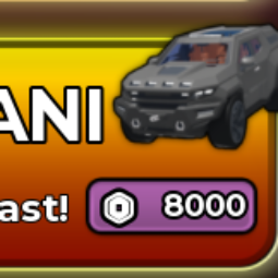 Roblox | REZVANI | 8000 Robux | Game: BlockSpin