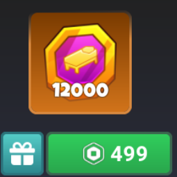 Roblox | 12000 | 499 Robux | Game: Bedwars