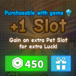 Roblox | 1Slot | 450 Robux | Game: BlockSpin