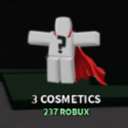 Roblox | 3 Cosmeticks | 237 Robux | Game: The Strongest Battlegrounds
