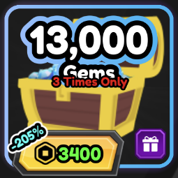 Roblox | all star tower defense gems 13000 gems | 3400 Robux | Game: Other