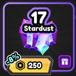 Roblox | all star tower defense stardust 17 stardust | 250 Robux | Game: Other