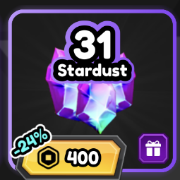Roblox | all star tower defense stardust 31 stardust | 400 Robux | Game: Other