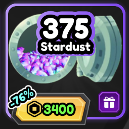 Roblox | all star tower defense stardust 375 stardust | 3400 Robux | Game: Other