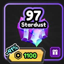 Roblox | all star tower defense stardust 97 stardust | 1100 Robux | Game: Other