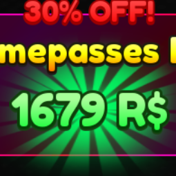 Roblox | Anime RNG Defense - All Gamepasses Bundle | 1679 Robux | Game: Other