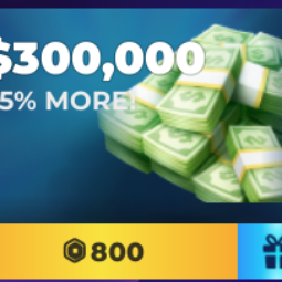 Roblox | Driving Empire - Cash - 300000 300 K cash | 800 Robux | Game: Driving Empire