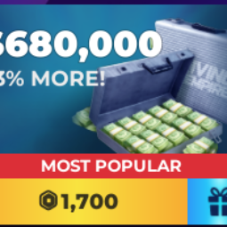 Roblox | Driving Empire - Cash - 680000 680 K cash | 1700 Robux | Game: Driving Empire