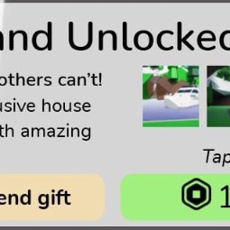 Roblox | Land Unlocked - Brookhaven | 500 Robux | Game: Other